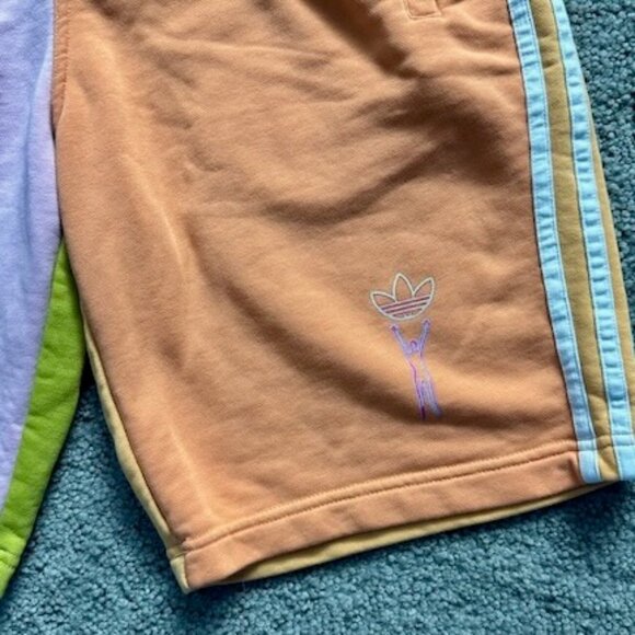 Adidas Pride Collection Love Unites Blocked Shorts - Multicolor - W30 - VGUC. - Picture 2 of 8